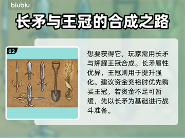 背包乱斗神圣长矛合成途径大揭秘！🎮🔥截图3