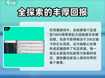 鸣潮⚡全探索石头数量曝光，玩家惊呼太卷了！截图2
