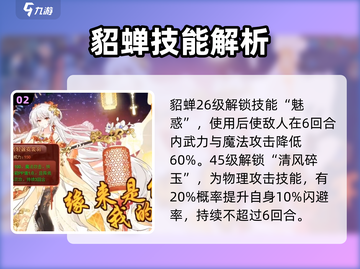 西普大陆🔥貂蝉强度爆表！角色详解💥截图3