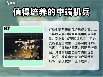钢岚机兵选择大揭秘！🔥玩转《钢岚》必备机兵推荐✨截图2