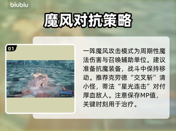 最终幻想7重生一阵魔风🔥通关攻略来啦！截图2