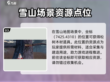 逆境重生木材刷新点🔥超全位置分享💎截图4