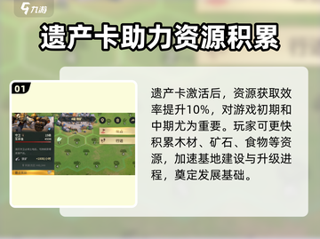 荒野国度🔥遗产卡作用全解析！💎截图2