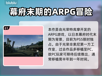 浪人崛起🔥登陆PC！上线平台大曝光💥截图2