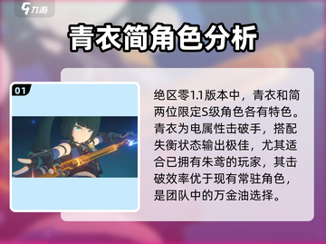 绝区零1.1🔥必抽角色推荐，新手必看！截图2