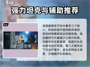 潮汐守望者最强🎉英雄推荐，玩游戏必看！截图5