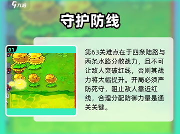 🎮植物大战僵尸杂交版63关通关秘籍！截图2