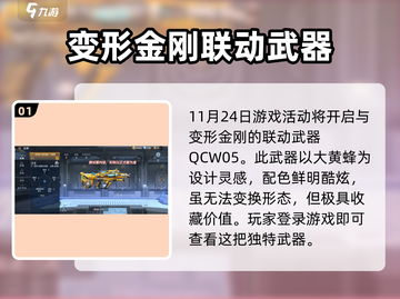 CF手游×变形金刚🔥联动活动全攻略来了！截图2