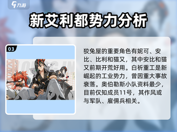 绝区零🔥势力阵营全解析，游戏党必看！截图4