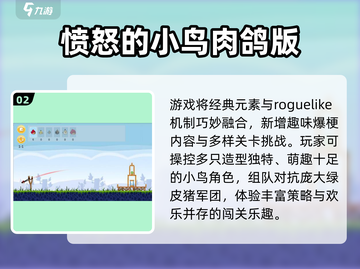 💥2024超火愤怒小鸟游戏排行🎮趣味TOP推荐来袭！截图3