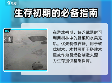 荒野日记🔥生存秘籍大公开，玩家必看！截图6