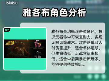 死亡岛2最强角色🔥新手必选角色推荐🎮截图8