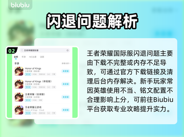 🎮王者荣耀国际服闪退卡顿？一招解决！截图3