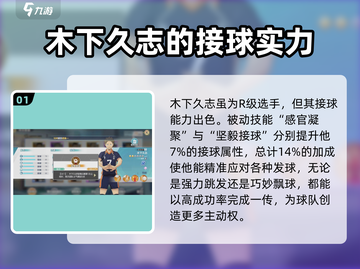 排球少年手游🔥木下久志超强解析来啦！💥截图2