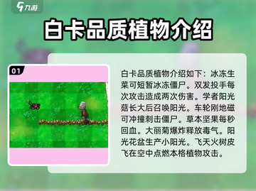 植物大战僵尸抽卡版🔥全植物卡片大揭秘！截图2