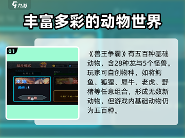 兽王争霸动物大揭秘💥，游戏迷必看狮虎象全收录！🦁截图2