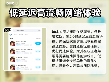 王者荣耀国际服加速器推荐🎉游戏流畅不卡顿截图3