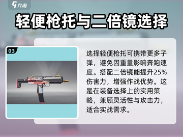 超凡先锋💥暴雨冲锋枪配件选择攻略🎉截图4