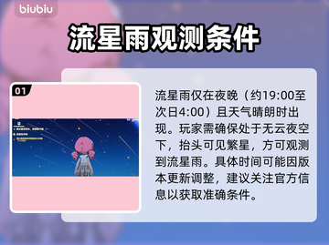 🎮星布谷地流星雨秘籍曝光！截图2