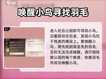 无限暖暖🔥纪念山地捡小鸟完成攻略✨截图2