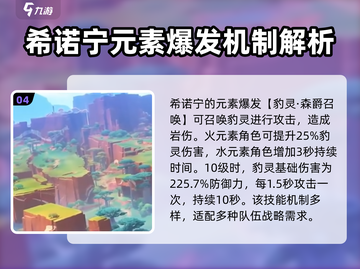 原神🔥希诺宁技能超详细解析，看完秒懂！截图5