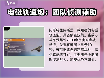 创世战车⚡电磁轨道炮：超强武器详情分享！截图4