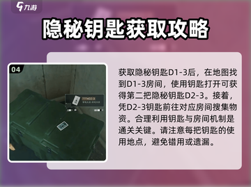 三角洲行动🔥隐秘钥匙获取方法大揭秘！截图5