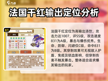 料理次元🔥法国干红角色强度分析来了！红酒BUFF超厉害🍷截图2