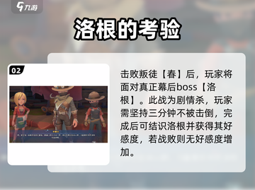 沙石镇时光💥洛根剧情触发攻略来啦！🔥截图3