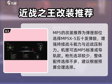 萤火突击MP5改装秘籍💥，配件选择全攻略！🔥截图4