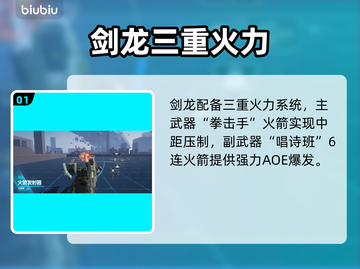 🎮解限机剑龙技能全解析！实战技巧大公开🔥截图2