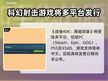 战锤40K黑暗异端上线🔥发售平台大曝光！🎮截图2