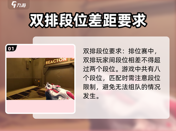 无畏契约💥：排位段位差几个能组队？答案来了！截图2