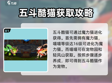 洛克王国手游：五斗酷猫🔥超强攻略来啦！截图2