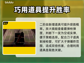 恶魔轮盘赌全流程🔥游戏规则+道具全解析截图4