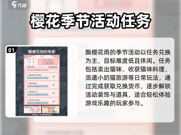 猫咪和汤飘🌸季节攻略｜玩法大揭秘！🔥截图2