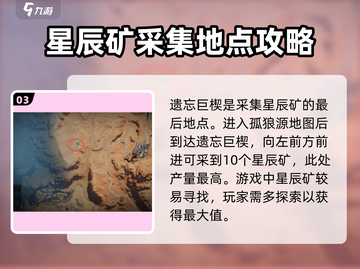 七日世界🔥星辰矿刷新地点大揭秘！💎截图4