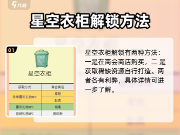 沙石镇时光：快速解锁星空衣柜💡SECRET方法大公开！截图2
