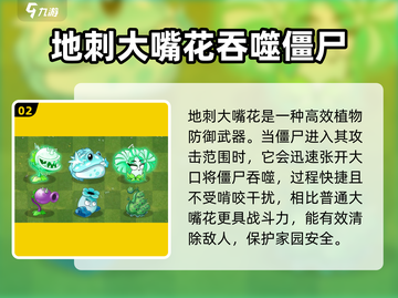植物大战僵尸杂交版地刺大嘴花🔥超实用玩法揭秘！截图3
