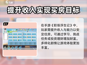 职场浮生记：买房全流程大揭秘！🎮🔥截图2