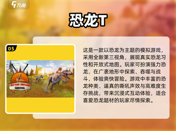🔥2025必玩！恐龙岛大猎杀同款游戏大盘点🦖截图6