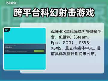 战锤40K黑暗异端🔥上线平台全揭秘！🎮💥截图2