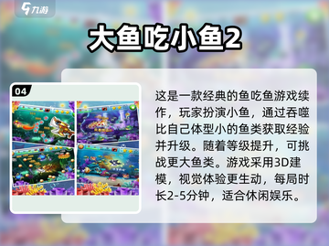 🐟2025年超有趣鱼主题游戏合集，快来养鱼吃鱼进化吧！截图5
