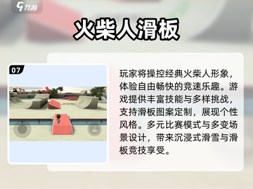 2025最🔥滑板游戏排行🎮指尖上的极限挑战！截图8