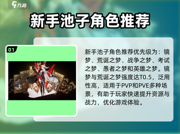 无尽梦回🔥新手必看！自选角色推荐🌟截图2