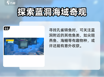 潜水员戴夫📖孔雀锦鱼📍寻找攻略来啦！截图4