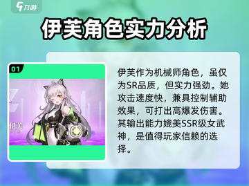 神行少女SR角色培养推荐🔥游戏党必看！截图2