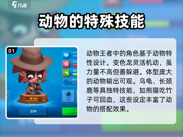 动物王者🔥全角色档案揭秘！你最爱谁？截图2