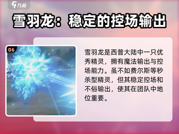 西普大陆手游🔥雪羽龙超强解析🎉截图7
