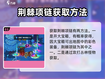 英勇之地💥荆棘项链获取攻略💎截图4